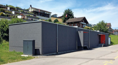 Bahntechnikgebäude der SBB und Privatbahnen in der ganzen Schweiz